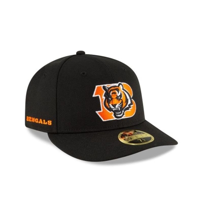 Sapca New Era Cincinnati Bengals NFL Logo Mix Low Profile 59FIFTY Fitted - Negrii